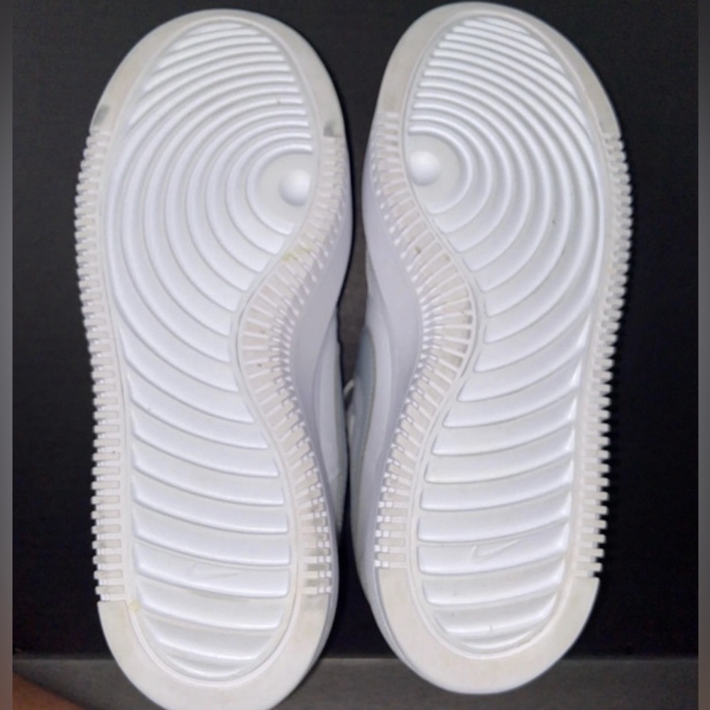 Brand: Nike Court Vision Alta Sneakers. Size: 8. Color: White. Great condition.
